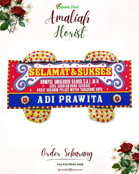Papan Bunga Ucapan Selamat Tanjungkurung Lama